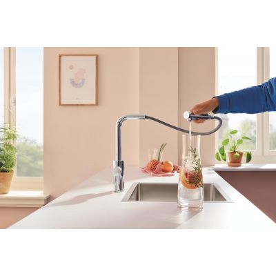 Grohe Blue bateria kuchenna do filtra wody stojąca StarLight Chrome 30601000