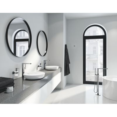 Grohe Plus bateria umywalkowa stojąca Brushed Hard Graphite 32618AL3