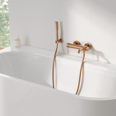 Grohe Essence bateria wannowo-prysznicowa ścienna Brushed Warm Sunset 33624DL1