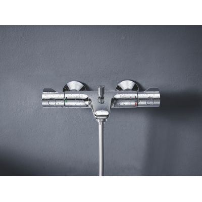 Grohe Grohtherm 800 bateria wannowo-prysznicowa ścienna termostatyczna chrom 34567000