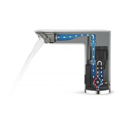 Grohe Bau Cosmopolitan E bateria umywalkowa elektroniczna chrom 36451000