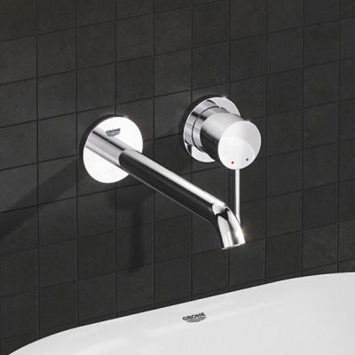 Zestaw Grohe Essence New bateria umywalkowa podtynkowa kompletna chrom (19408001, 23571000)