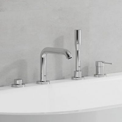 Grohe Essence bateria wannowo-prysznicowa nawannowa StarLight Chrome 19578001