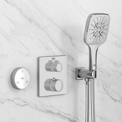 Grohe Grohtherm bateria wannowo-prysznicowa podtynkowa termostatyczna chrom 24079000