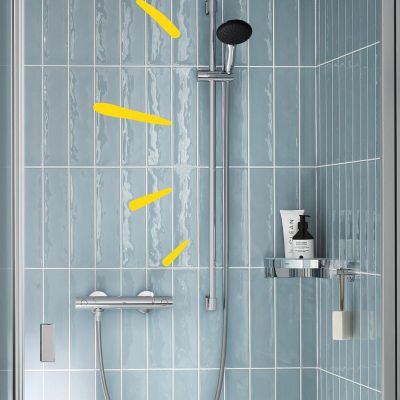 Grohe Precision Get bateria prysznicowa ścienna termostatyczna chrom 34857000