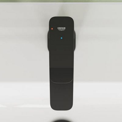 Grohe Dice bateria umywalkowa stojąca Cold Start czarny mat 1018612430