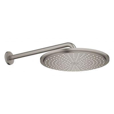 Zestaw Grohe Essence bateria podtynkowa z deszczownicą i zestawem prysznicowym grafit (24058AL1, 26066AL0, 28362A00, 27074AL0, 35600000, 27057AL0, 26574AL0)