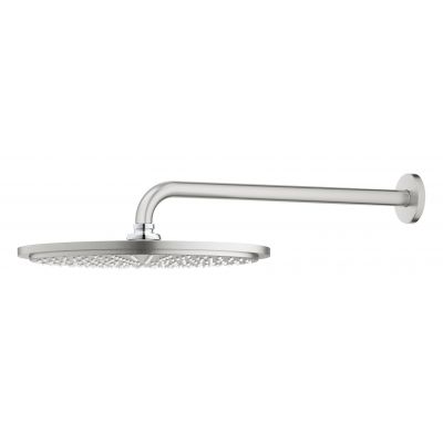 Grohe Rainshower Cosmopolitan deszczownica 31 cm okrągła z ramieniem ściennym stal nierdzewna 26066DC0