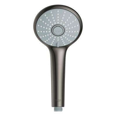 Grohe Euphoria zestaw prysznicowy ścienny termostatyczny z deszczownicą Hard Graphite 26075A00
