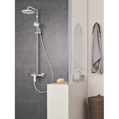 Grohe Tempesta Cosmopolitan System 210 zestaw prysznicowy ścienny z deszczownicą chrom 26224001