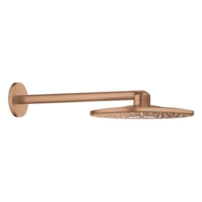 Grohe Quadra deszczownica z ramieniem 31x31 cm okrągła Brushed Warm Sunset 26475DL0