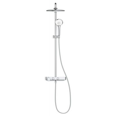 Grohe Euphoria zestaw prysznicowy ścienny termostatyczny z deszczownicą chrom 26509000