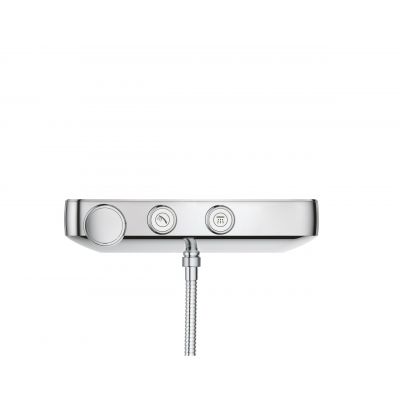 Grohe Euphoria zestaw prysznicowy ścienny termostatyczny z deszczownicą chrom 26509000