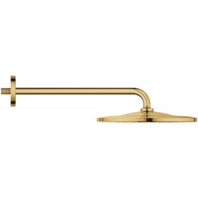 Zestaw Grohe Essence wannowo-prysznicowy podtynkowy z deszczownicą i kompletem natryskowym złoty  (24058GL1, 26558GL0, 28362GL1, 26658GL0, 26574GL0)