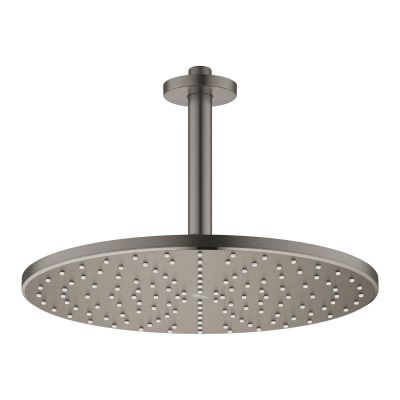 Grohe Rainshower Mono 310 deszczownica 31 cm okrągła z ramieniem sufitowym Brushed Hard Graphite 26560AL0