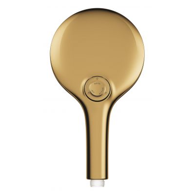 Zestaw Grohe Essence bateria wannowo-prysznicowa ścienna z zestawem prysznicowym złoty (33624GL1, 28362GL0, 26574GL0, 27074GL0)