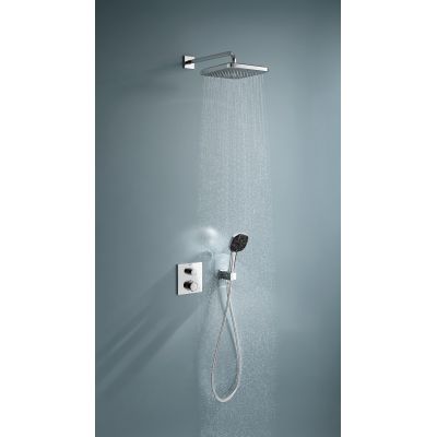 Grohe Vitalio Comfort zestaw prysznicowy podtynkowy z deszczownicą chrom 34882000