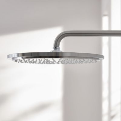 Zestaw Grohe Lineare bateria wannowo-prysznicowa podtynkowa z deszczownicą i zestawem prysznicowym SuperSteel (24064DC1, 26066DC0, 28362DC1, 26658DC0, 27400DC0)