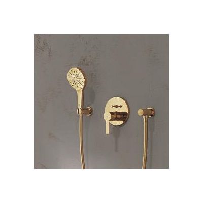 Zestaw Grohe Grohtherm SmartControl wannowo-prysznicowy podtynkowy termostatyczny z deszczownicą i kompletem natryskowym złoty (29119GL0, 27074GL0, 27057GL0, 28362GL1, 26066GL0, 26574GL0)