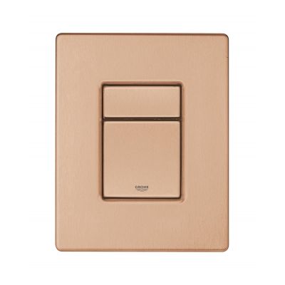 Zestaw Grohe Skate Cosmopolitan przycisk spłukujący z zestawem akcesoriów Essentials Brushed Warm Sunset (38732DL0, 40374DL1, 40364DL1, 40689DL1)