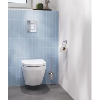 Grohe Euro Ceramic miska WC z deską wolnoopadającą wisząca bez kołnierza ze spłukiwaniem wirowym biały połysk 102509SH00