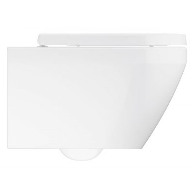 Zestaw Grohe Solido stelaż podtynkowy WC z miską Euro Ceramic i deską wolnoopadającą biały połysk (38971000, 102510SH00)