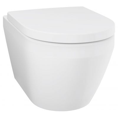 Zestaw Grohe Solido stelaż podtynkowy WC z miską Euro Ceramic i deską wolnoopadającą biały połysk (38971000, 102510SH00)