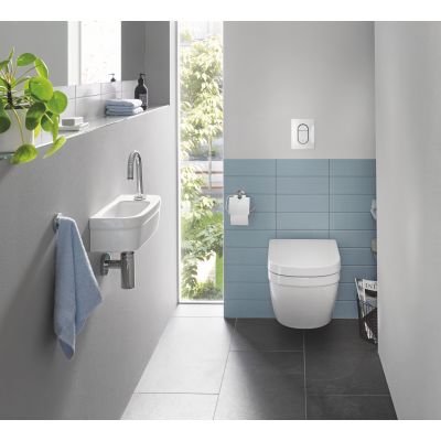 Zestaw Euro Ceramic miską WC z deską wolnoopadającą i stelaż Grohe Rapid SL Fresh Cosmopolitan 5w1 (39206000, 39458000, 38827000)