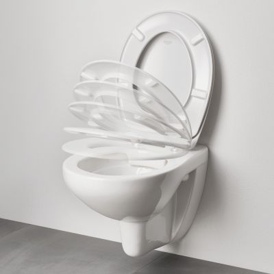 Zestaw Grohe Solido stelaż podtynkowy WC z przyciskiem Even czarny mat i miską WC Bau Ceramic wiszącą z deską wolnoopadającą (38811KF0, 39427000, 39493000)