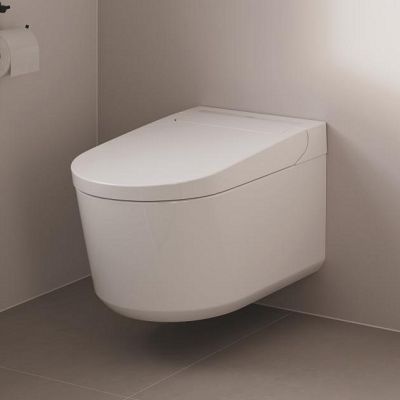 Zestaw Grohe Rapid SLX stelaż podtynkowy do WC z toaletą myjącą Sensia i deską wolnoopadającą (39596000, 36507SH0)