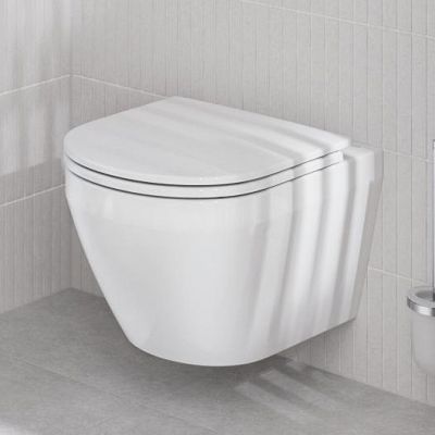Grohe Euro Ceramic deska sedesowa wolnoopadająca biała 102500SH00