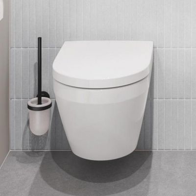 Grohe Euro Ceramic miska WC wisząca bez kołnierza ze spłukiwaniem wirowym biały połysk 102486SH00
