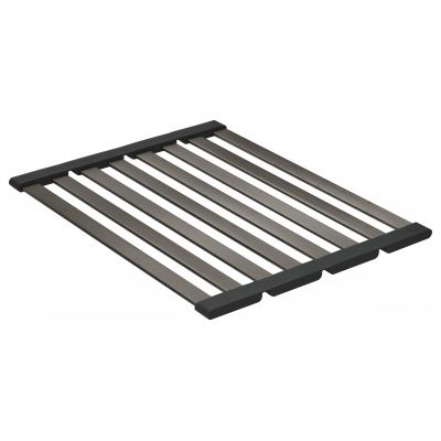 Zestaw Grohe K700U zlewozmywak stalowy Brushed Hard Graphite z baterią kuchenną Minta, ociekaczem i wkładką ociekową (31574AL1, 32321AL2, 40856AL0, 40852AL0)