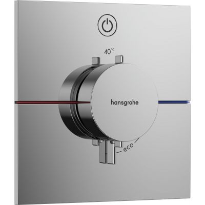 Hansgrohe ShowerSelect Comfort E bateria prysznicowa podtynkowa termostatyczna chrom 15571000
