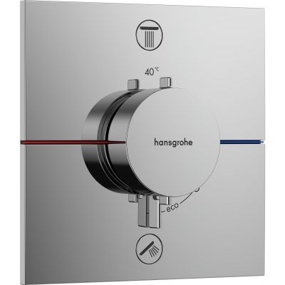 Hansgrohe ShowerSelect Comfort E bateria wannowo-prysznicowa podtynkowa termostatyczna chrom 15572000