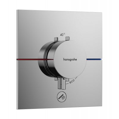 Hansgrohe ShowerSelect Comfort E bateria prysznicowa podtynkowa termostatyczna chrom 15575000