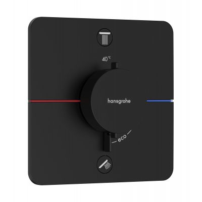 Hansgrohe ShowerSelect Comfort Q bateria wannowo-prysznicowa podtynkowa termostatyczna czarny matowy 15586670