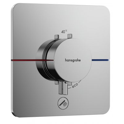 Hansgrohe ShowerSelect Comfort Q bateria prysznicowa podtynkowa termostatyczna chrom 15589000
