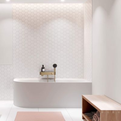 Hansgrohe ShowerTablet Select 400 bateria wannowo-prysznicowa ścienna termostatyczna brąz szczotkowany 24340140