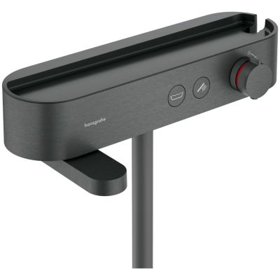 Hansgrohe ShowerTablet bateria wannowo-prysznicowa ścienna termostatyczna czarny chrom szczotkowany 24340340