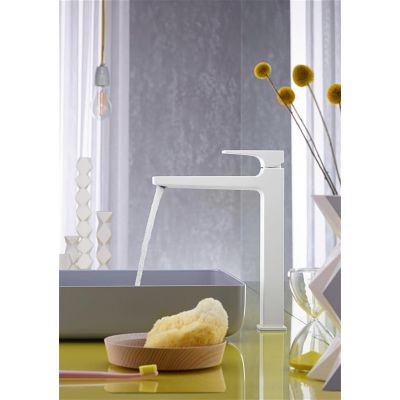 Hansgrohe Metropol bateria umywalkowa stojąca wysoka biały mat 32512700