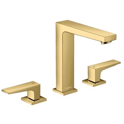 Hansgrohe Metropol bateria umywalkowa stojąca złoty optyczny polerowany 32515990