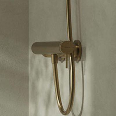Hansgrohe Tecturis S bateria prysznicowa ścienna brąz szczotkowany 73622140