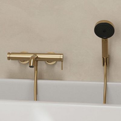 Hansgrohe Tecturis S bateria wannowo-prysznicowa ścienna brąz szczotkowany 73422140