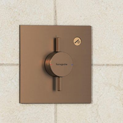 Hansgrohe DuoTurn E bateria prysznicowa podtynkowa brąz szczotkowany 75617140