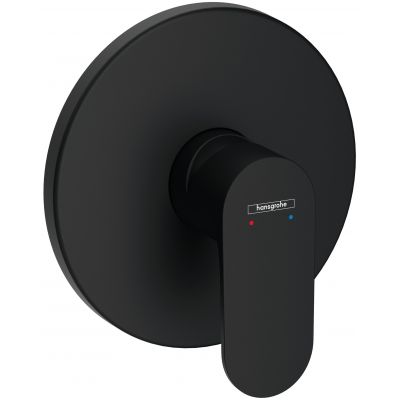 Hansgrohe Rebris S bateria prysznicowa podtynkowa czarny mat 72667670