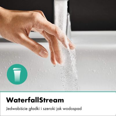 Hansgrohe Tecturis E bateria wannowo-prysznicowa ścienna czarny chrom szczotkowany 73420340