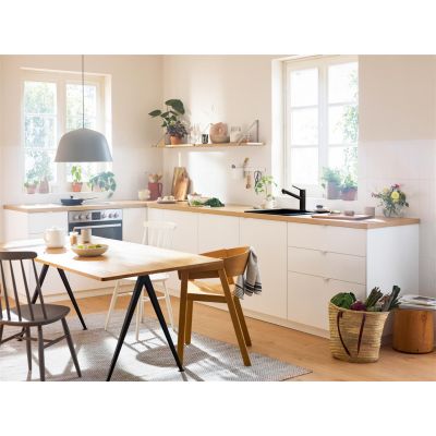 Hansgrohe Zesis M33 bateria kuchenna stojąca czarna 74806670