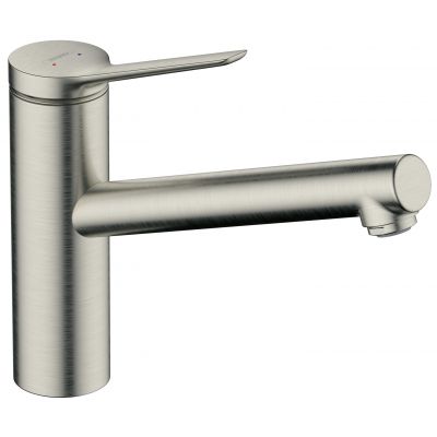 Hansgrohe Zesis M33 bateria kuchenna stojąca stal 74806800