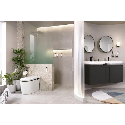 Hansgrohe Vivenis bateria umywalkowa stojąca czarna 75023670
